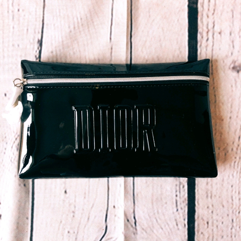 Dior makeup bag